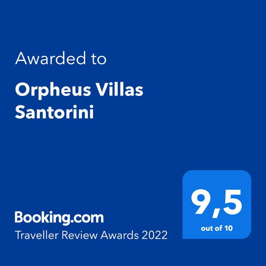 Villa Orpheus Santorini Меґалохорі Екстер'єр фото